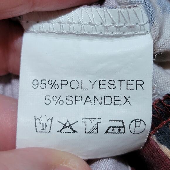 Smooth As Tennessee Whiskey Maroon & Cheetah Print Tee - Size Small - Picture 4 of 4